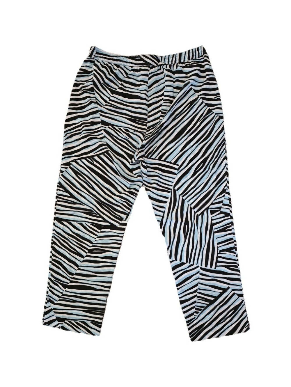 🆕NWT DKNY Printed Tie Waist Pull On Pants - Picture 5 of 11
